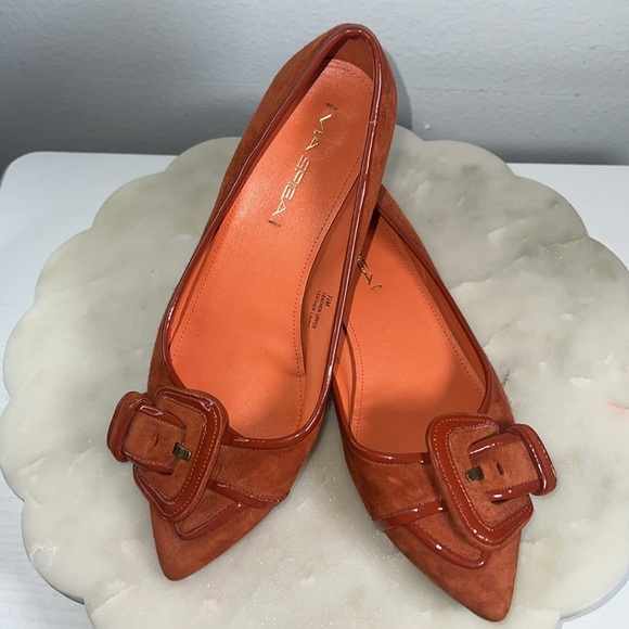 Via Spiga Deandra Buckle Flats Sz. 7.5 M - Picture 8 of 10